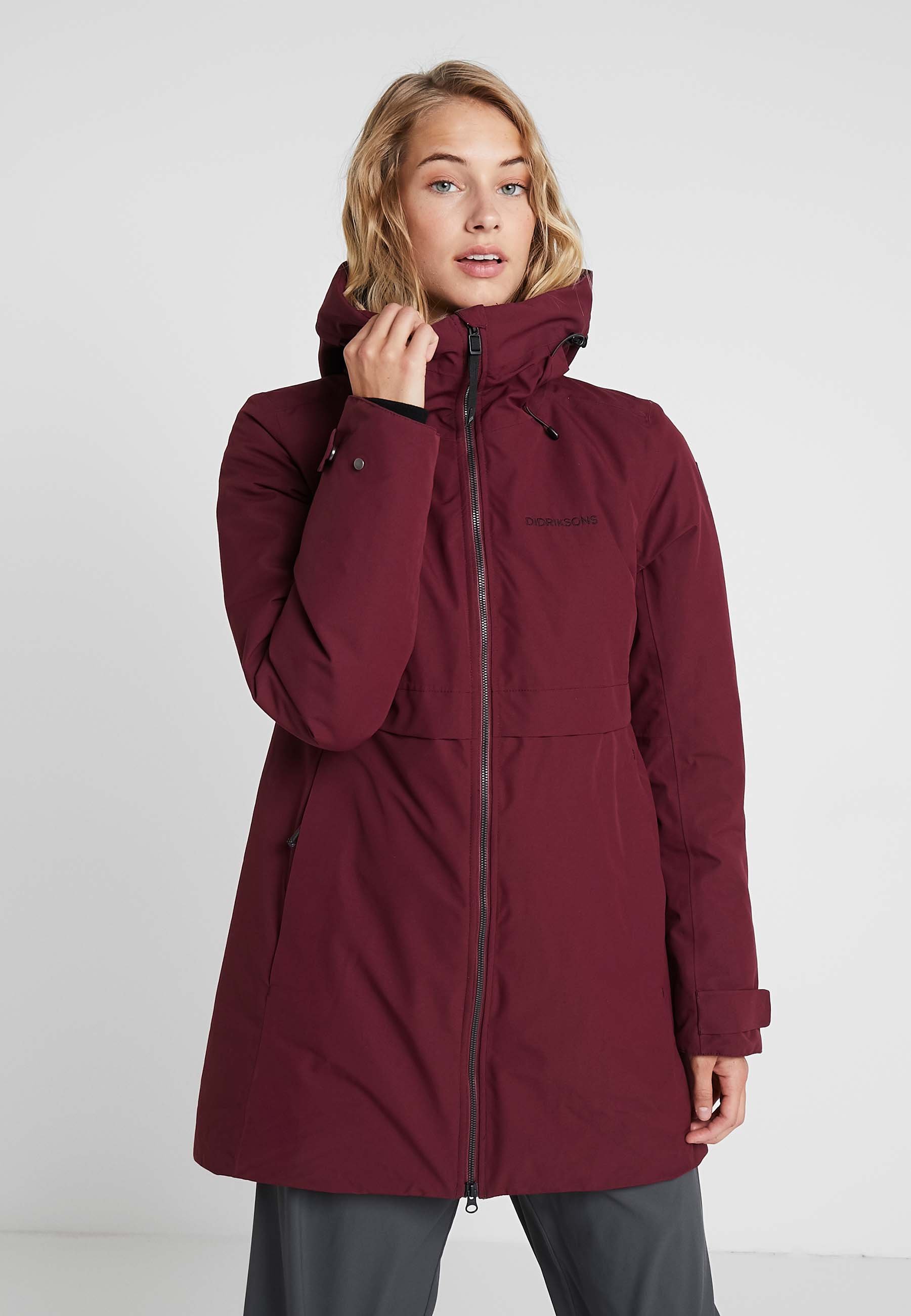 Didriksons HELLE Parka anemon red Zalando.no Didriksons HELLE Parka anemon red Zalando.no