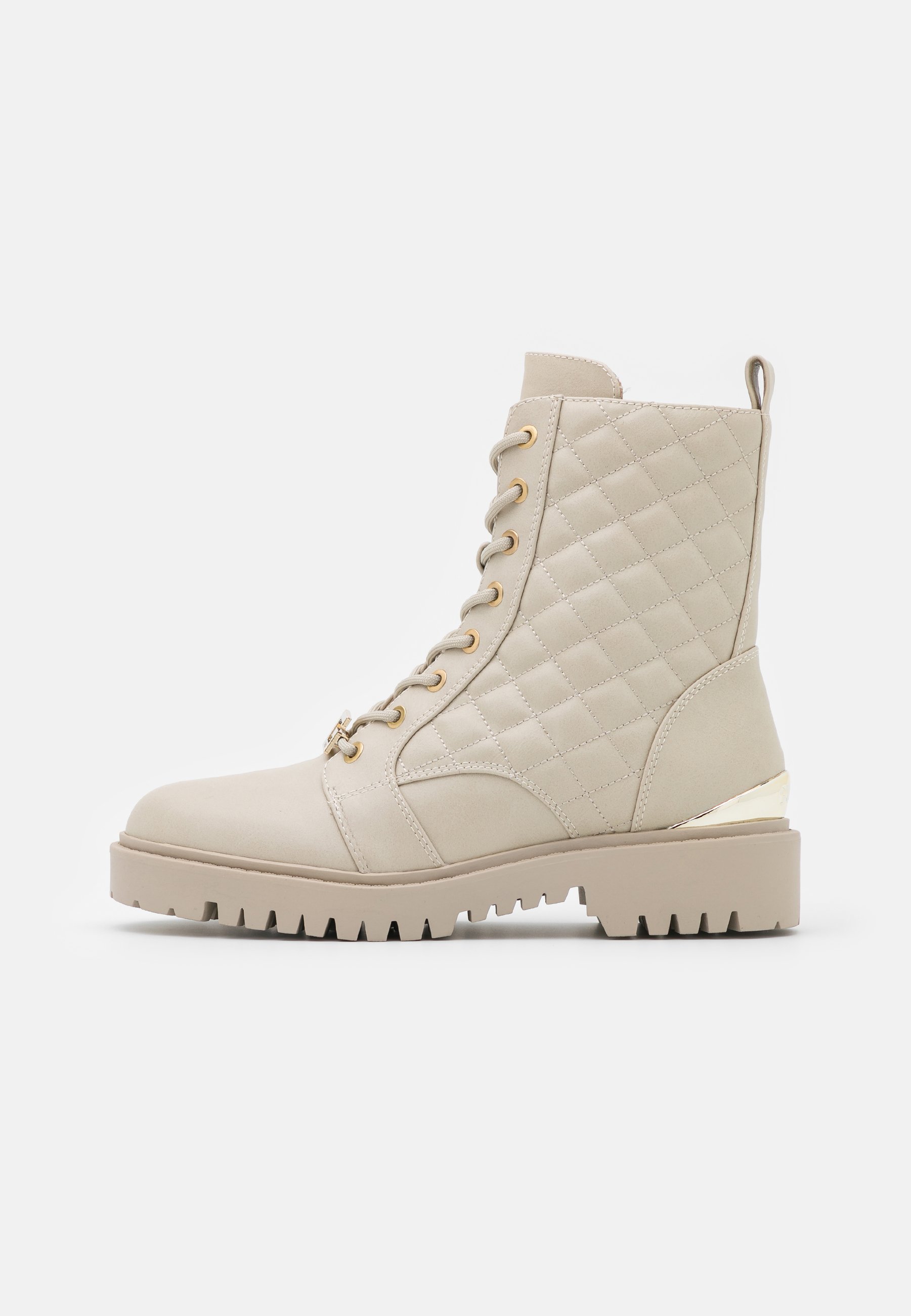 Guess OMALAE - Botines con cordones - vanilla/crema - Zalando.es