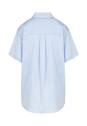Coster Copenhagen, BOXY SHIRT WITH SHORT SLEEVES - Chemisier - oxford blue