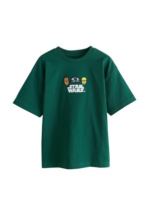 Next, LICENSED STAR WARS T-SHIRT.  - REGULAR FIT - Tričko s potlačou - green back print