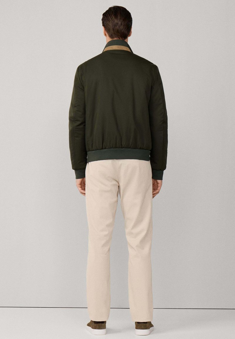Façonnable Bomber Jacket khaki green/dark green Zalando