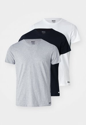 RANDAL BOX 3 PACK - Undershirt - black/white/grey