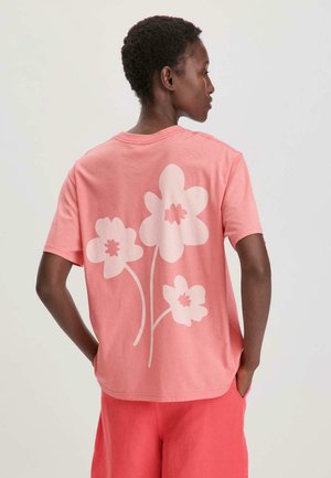 OVERSIZE - T-Shirt print - lachs