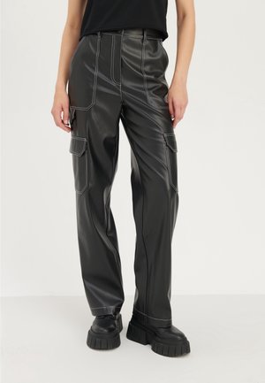 Pantalon cargo - black