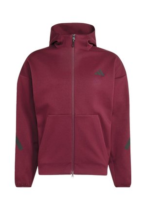 adidas Sportswear, ADIDAS Z.N.E. FULL ZIP - Sweat zippé - maroon