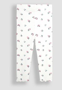 JoJo Maman Bébé BERRY FLORAL FRILL 2 PACK REGULAR FIT - Leggingek - Nadrágok - pink