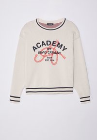 ACADEMY LOGO - Jumper - ecru/blue/red