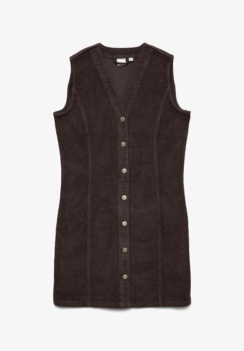 Vero Moda Robe chemise chocolate torte/marron