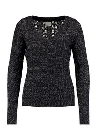 Vero Moda Tall Stickad tröja - black