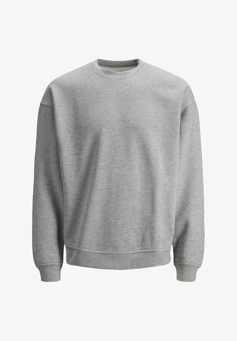 Jack & Jones JORBRINK CREW NECK UNISEX - Camisola - light grey melange