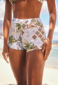 Next - HIGH WAIST CHEEKY - Bikini-Hose - lemon scenic print Thumbnail-Bild 1