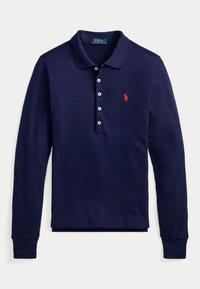 STRETCH POLO SHIRT - Maglietta a manica lunga - cruise navy