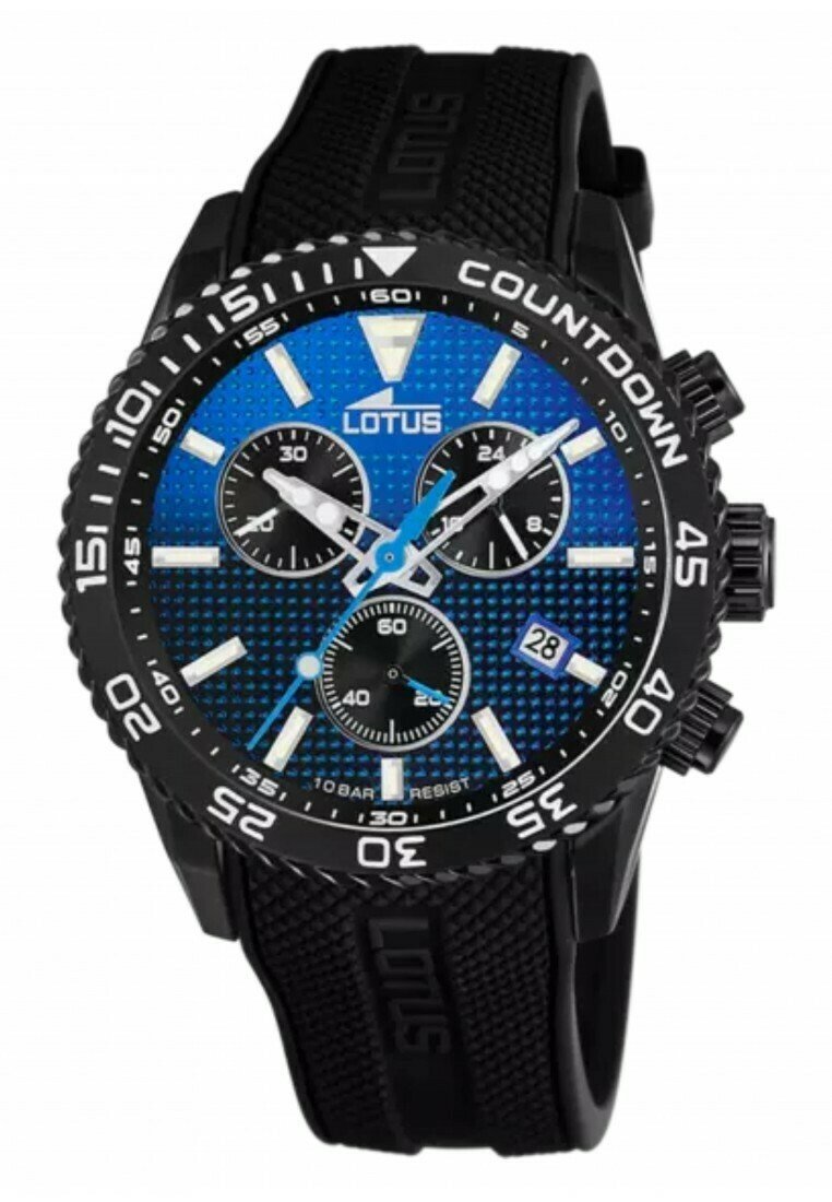 Lotus Montre à aiguilles - noir
