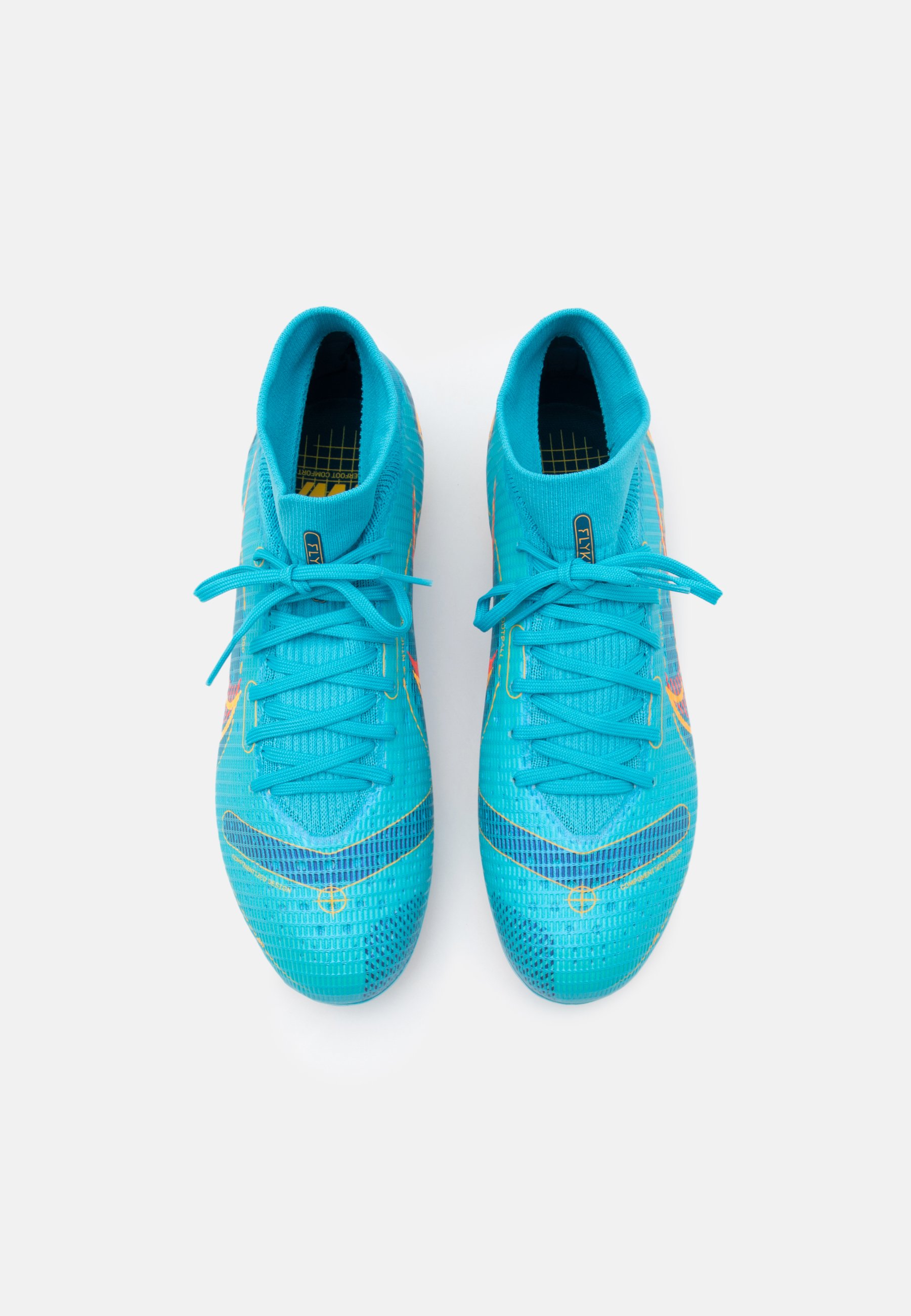 Nike Performance MERCURIAL 8 PRO AG - Botas de fútbol con tacos - chlorine  blue/marina/laser orange/azul - Zalando.es