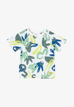 T-Shirt print - white aop