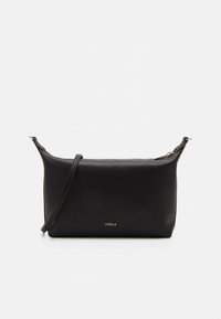 Furla NUVOLA MINI CROSSBODY HOBO - Cross body bag - nero
