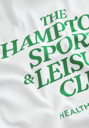 Next, T-shirt con stampa - active white hamptons
