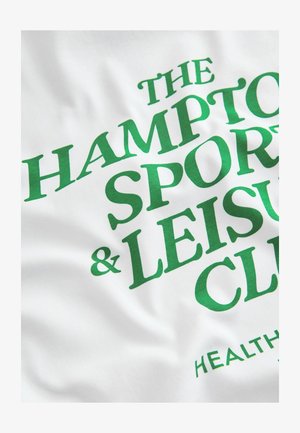Next, T-shirts print - active white hamptons