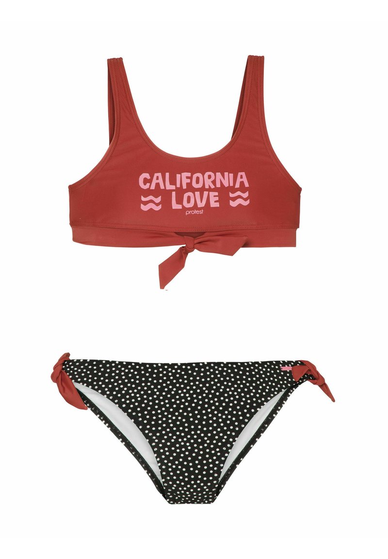 Kinder Bikinis | Protest ALEXIS Bikini clay/rot - CK98147 Kinder Bikinis | Protest ALEXIS Bikini clay/rot - CK98147