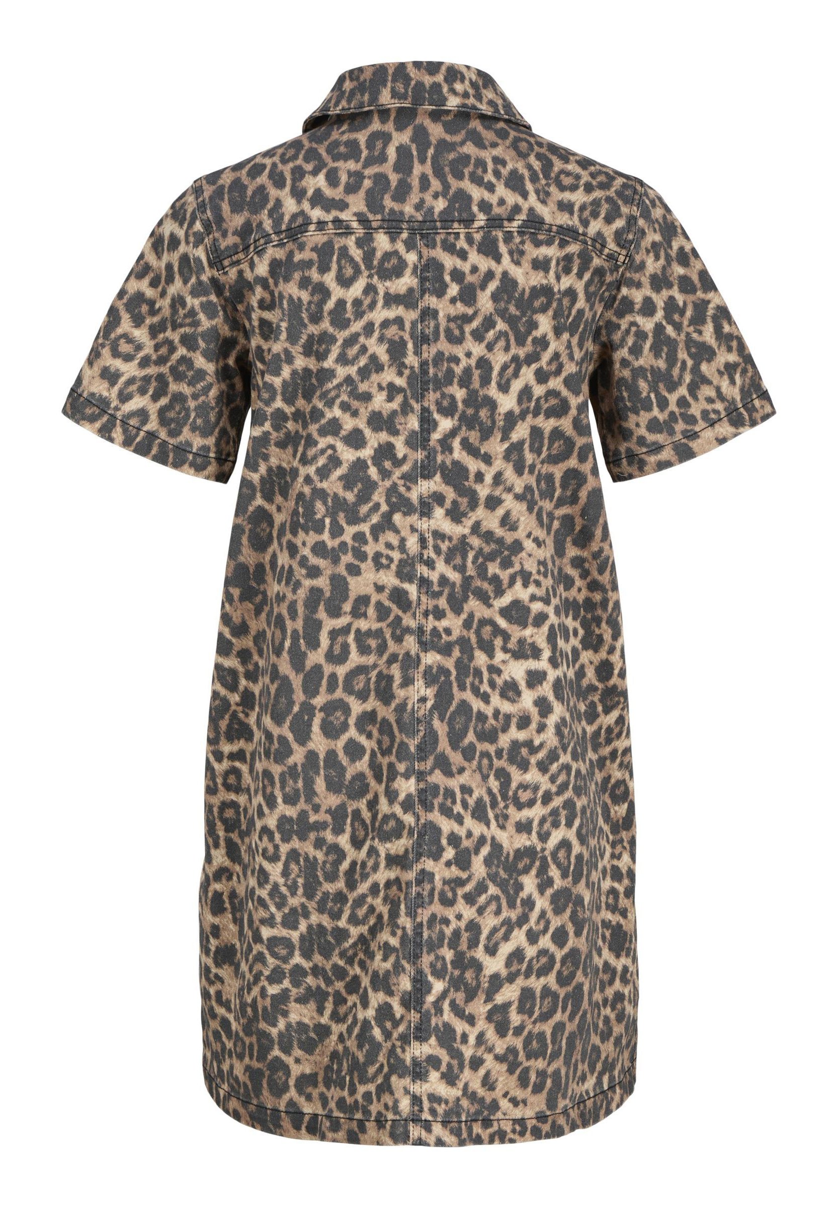JJXX AMOR LEO A SHAPE SS - Shirt dress - cornstalk aop