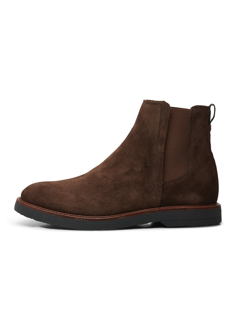 Shoe The Bear CHELSEA -KIP - Botines - chocolate