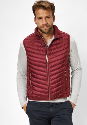 WADE - Weste - dk red