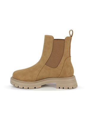 Kimberfeel FOURRÉES LAIKA - Bottines à plateau - camel