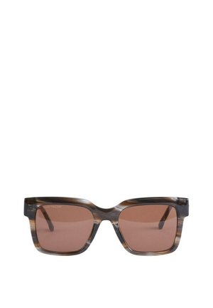 EYEWEAR - Lunettes de soleil - grau braun strukturiert dunkel