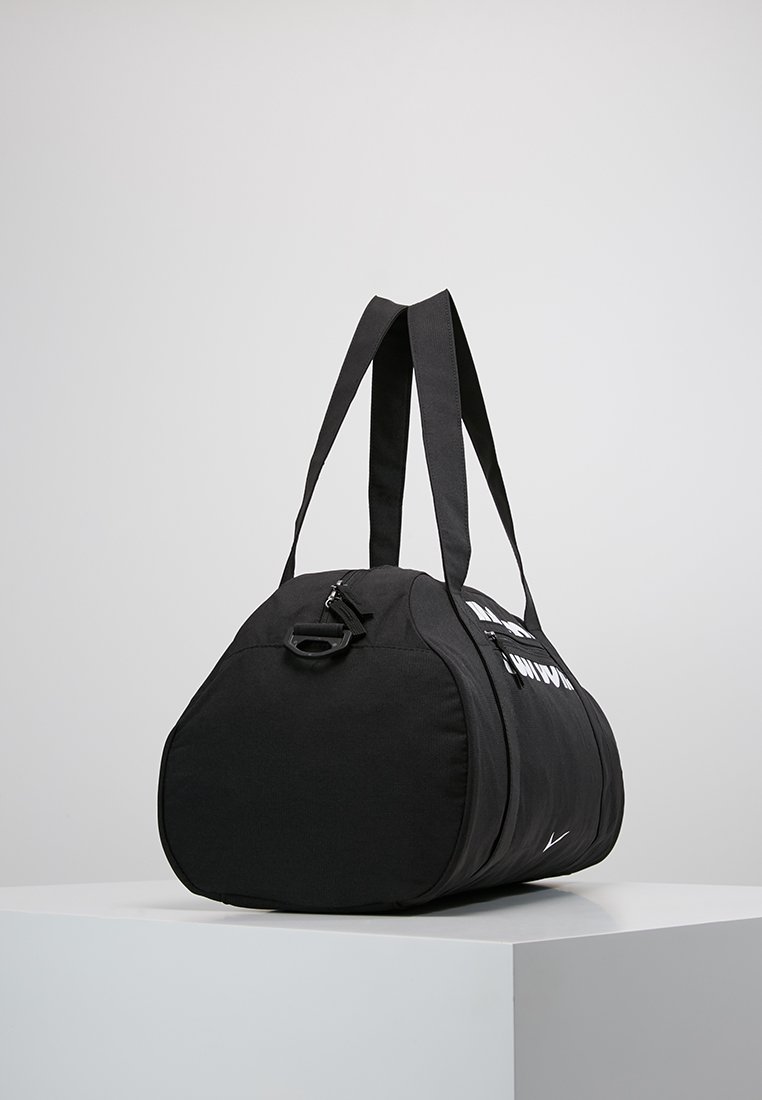 nike women's gym club training duffel bag black