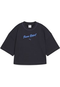 PREMIUM MIT GRAFIK - T-shirt print - new navy