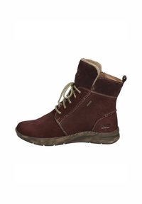 Josef Seibel Bottines à lacets - plum