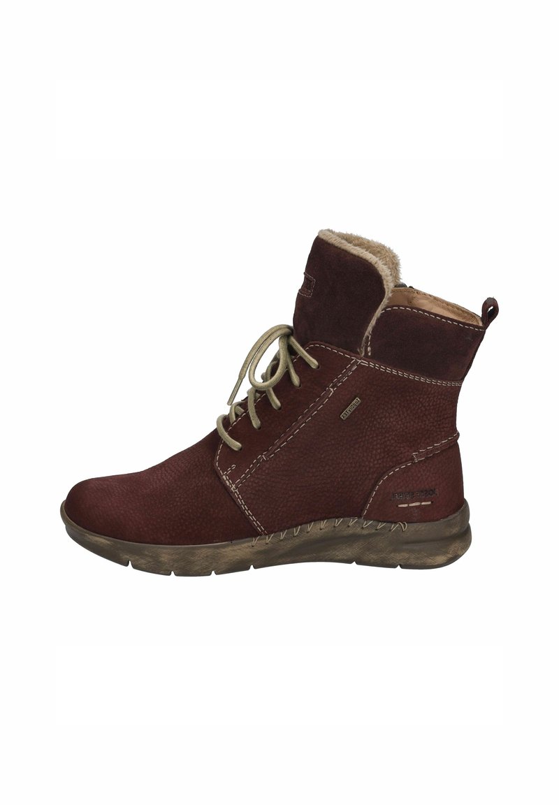 Josef Seibel Bottines à lacets - plum
