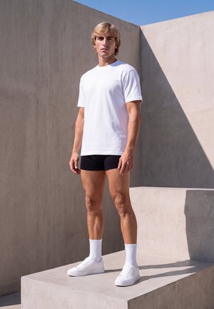 Fila, BOXER 4 PACK - Μποξεράκια - black