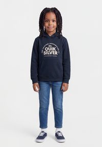 Quiksilver FUNDAMENRAL UNISEX - Φούτερ με κουκούλα - total eclipse