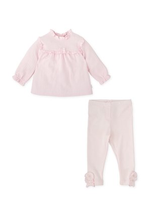 CONJUNTO 2 PZAS - Chaqueta de punto - rosa