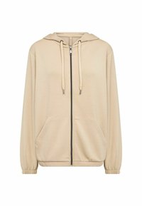SC-BANU 177 - Zip-up sweatshirt - sand