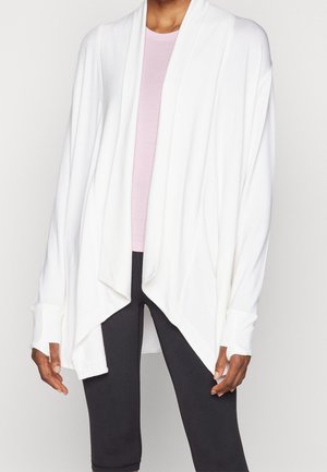 Sudadera con cremallera - white