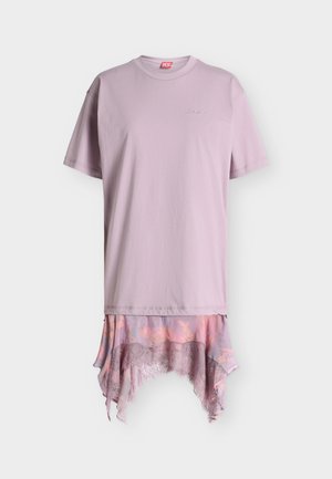 Diesel, ORENY - Tričkové šaty - lilac