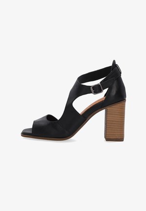 VENEZIA, HIGH HEELED SANDALS - Sandalen met hoge hak - black