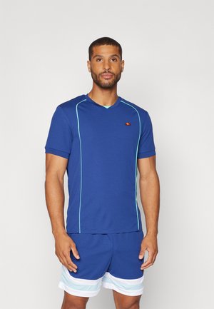 Ellesse NEWCOMBE TEE - Print T-shirt - navy