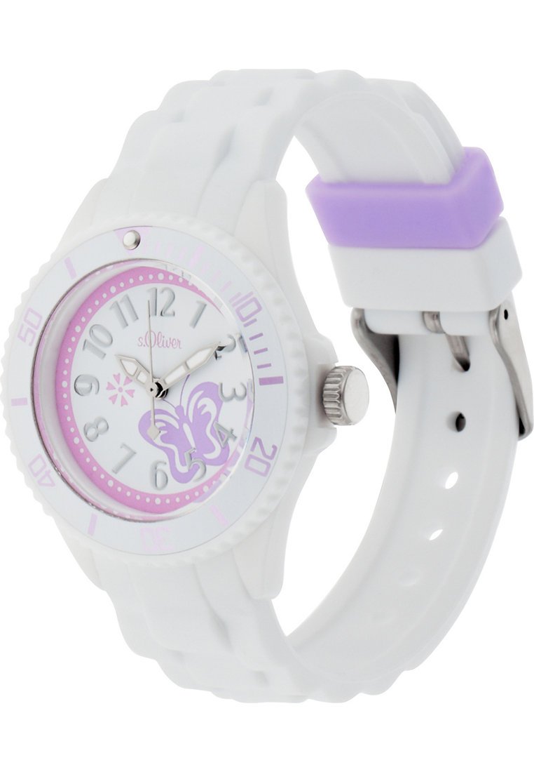 Kinder Uhren | s.Oliver Uhr weiß - LA69789 Kinder Uhren | s.Oliver Uhr weiß - LA69789