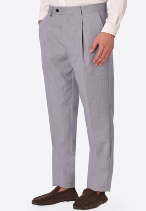 Distretto12, DISTRETTO12 TROUSERS 34" PENCES TROUSER TAILORING ACANTO - Pantaloni - blue