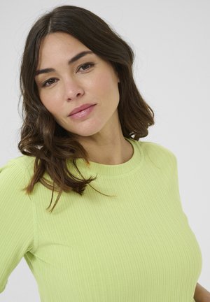 Kaffe, KASAMANTHA - Camiseta básica - lettuce green cc