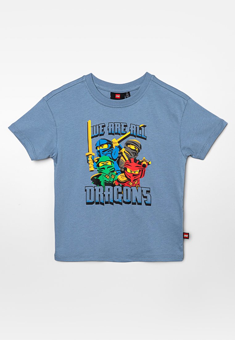 LEGO® kidswear T-shirt print blauw