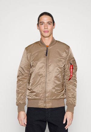 Alpha Industries MA-1 VF 59 LONG - Bomberjacke - taupe