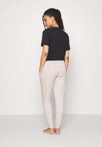 Calvin Klein Underwear ONE LOUNGE JOGGER - Calças de pijama - buff heather