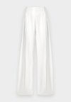 HIGH WAIST CINCH TROUSER - Bukser - ivory