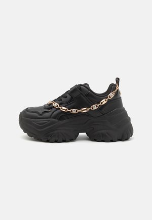 Buffalo, BLISS CHAIN - Sneakers laag - black/gold