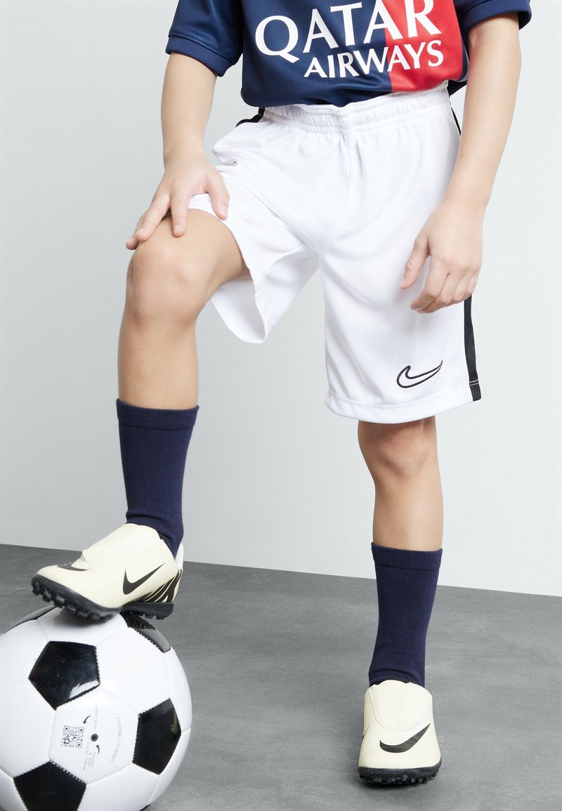 Nike Performance ACADEMY SHORT UNISEX - Pantalón corto de deporte - white/black