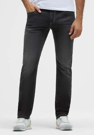 Camp David, CAMP DAVID JEANS NI:CO REGULAR FIT - Slim fit jeans - black edit print jogg